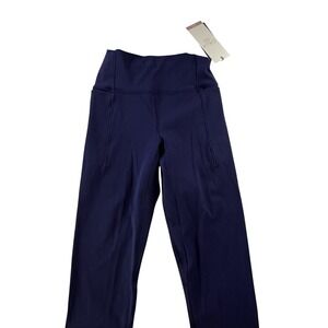 Calia Inspire Navy High Rise Athletic Leggings Pants Womens XS Pocket LYCRA‎ NEW